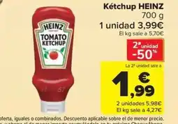 Carrefour Market HEINZ Kétchup oferta