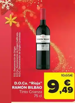 Carrefour Market RAMÓN BILBAO D.O.Ca. Rioja oferta