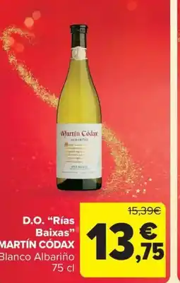 Carrefour Market MARTÍN CÓDAX D.O. Rías Baixas oferta