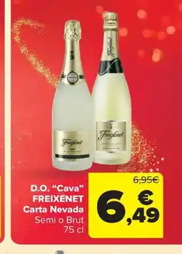 Carrefour Market FREIXENET D.O. Cava Carta Nevada oferta