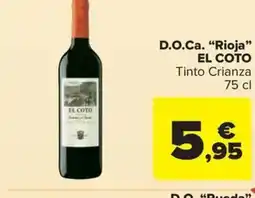 Carrefour Market EL COTO D.O.Ca. Rioja oferta