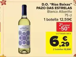 Carrefour Market PAZO DAS ESTRELAS D.O. Rías Baixas oferta