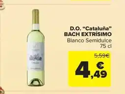 Carrefour Market BACH EXTRÍSIMO D.O. Cataluña oferta