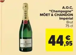 Carrefour Market MÖET & CHANDON A.O.C. Champagne oferta