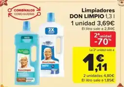Carrefour Market DON LIMPIO Limpiadores oferta
