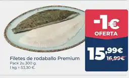 La Sirena Filetes de rodaballo Premium oferta