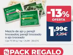 La Sirena Mezcla de ajo y perejil troceados; perejil troceado oferta