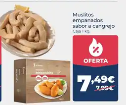 La Sirena Muslitos empanados sabor a cangrejo oferta