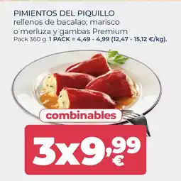 La Sirena Pimientos del piquillo oferta