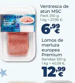 La Sirena Ventresca de atún MSC oferta