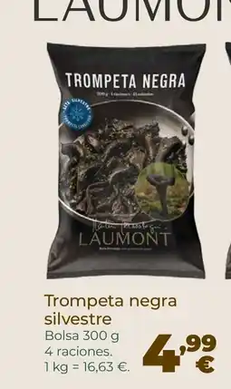 La Sirena Trompeta negra silvestre oferta