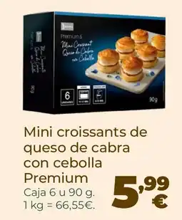 La Sirena Mini croissants de queso de cabra con cebolla Premium oferta