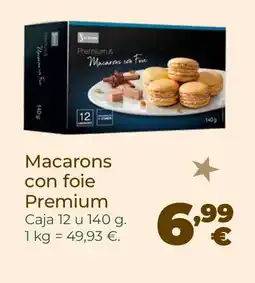La Sirena Macarons con foie Premium oferta