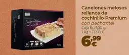 La Sirena Canelones melosos rellenos de cochinillo Premium oferta