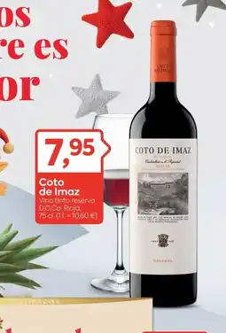 Suma Supermercados COTO DE IMAZ Vino tinto reserva oferta