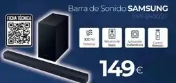 Tien 21 SAMSUNG Barra de Sonido oferta