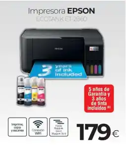 Tien 21 EPSON Impresora ecotank et-2860 oferta