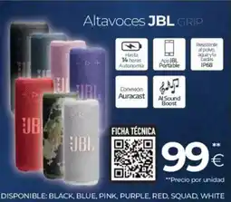 Tien 21 JBL Altavoces grip oferta