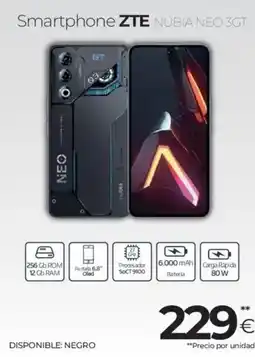Tien 21 ZTE Smartphone nubia neo 3gt oferta