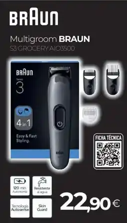 Tien 21 BRAUN Multigroom oferta