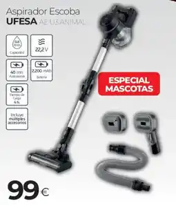 Tien 21 UFESA Aspirador escoba ae u3 animal oferta