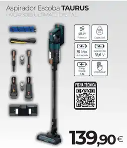 Tien 21 TAURUS Aspirador escoba hvca7301b ultimate digital oferta