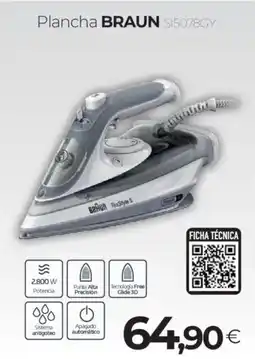Tien 21 BRAUN Plancha si5078gy oferta