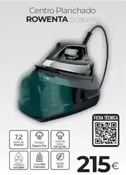 Tien 21 ROWENTA Centro Planchado DG8627F0 oferta