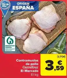 Carrefour Market Carrefour - contramuslos de pollo el mercado oferta