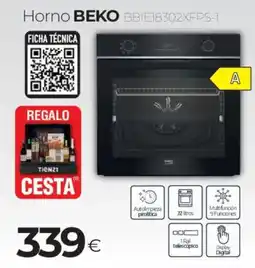 Tien 21 BEKO Horno BBIE18302XFPS-1 oferta