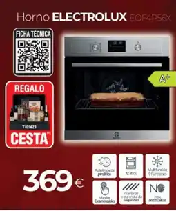 Tien 21 ELECTROLUX Horno EOF4P56X oferta