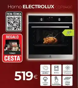 Tien 21 ELECTROLUX Horno COP846X1 oferta