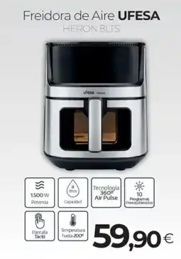 Tien 21 UFESA Freidora de aire heron 8lts oferta