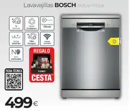 Tien 21 BOSCH Lavavajillas sms4htio0e oferta