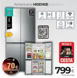 Tien 21 HISENSE Americano MQ794701E oferta