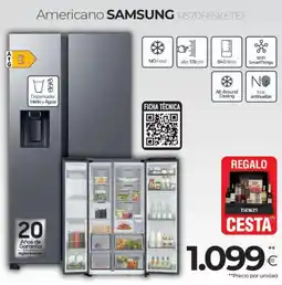 Tien 21 SAMSUNG Americano rs70f65ketef oferta