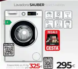 Tien 21 SAUBER Lavadora serie 3-w6105v oferta