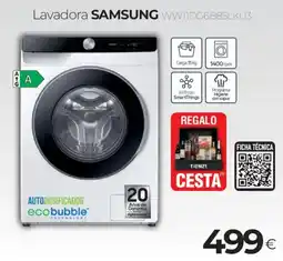 Tien 21 SAMSUNG Lavadora ww11dg6b85lku3 oferta