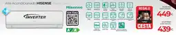 Tien 21 HISENSE Aire acondicionado smart clima oferta
