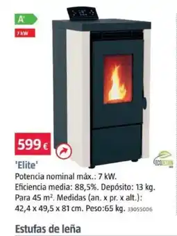 Bauhaus Estufas de leña oferta