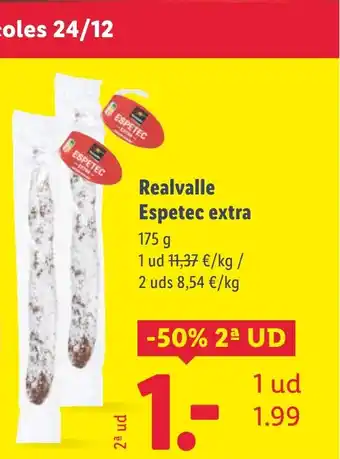 REALVALLE Espetec extra