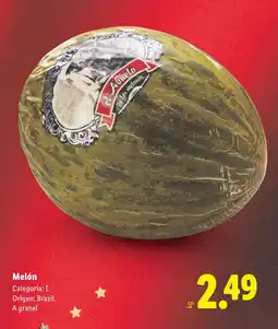 Lidl Melón oferta