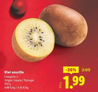 Kiwi amarillo