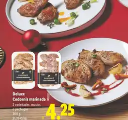 Lidl DELUXE Codorniz marinada oferta
