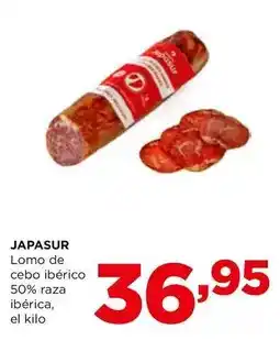 Alimerka Lomo de cebo iberico 50% raza iberica oferta