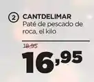Alimerka Cantdelimar - cantdelimar paté de pescado de roca oferta