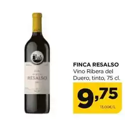 Alimerka Finca resalso - vino ribera del duero, tinto oferta