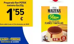 Cash Fresh Maizena - preparado flan potax oferta