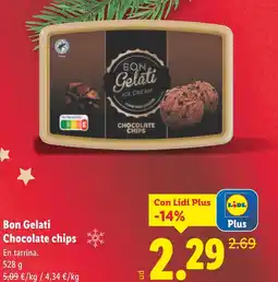 Lidl BON GELATI Chocolate chips oferta