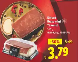 Lidl DELUXE Brazo mini Tiramisú oferta